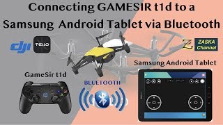 Connecting Gamesir t1d Remote to an Android Samsung Tablet to control the DJI Tello drone screenshot 2