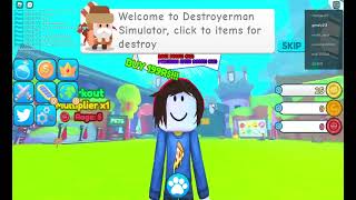 FREE CODES ROBLOX 2022 - Roblox Destroyerman Simulator
