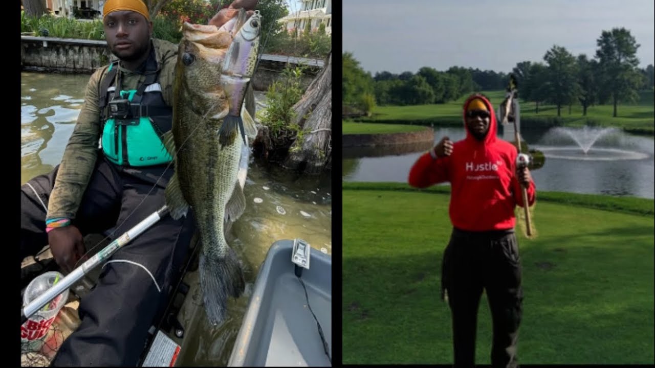 Spring fishing for GIANTS! (Kayak fishing/bank fishing special big bass where caught)