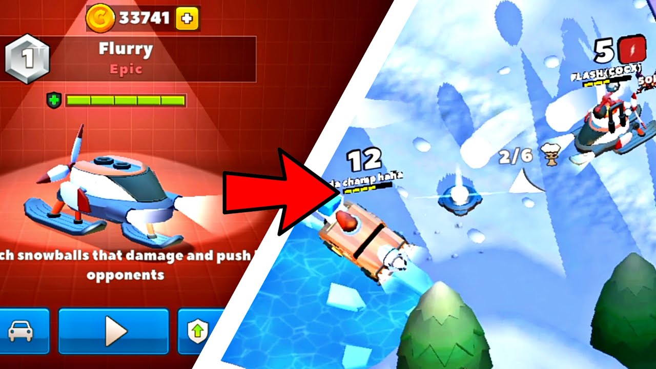 New EPIC Car - Flurry - Gameplay | Crash of Cars