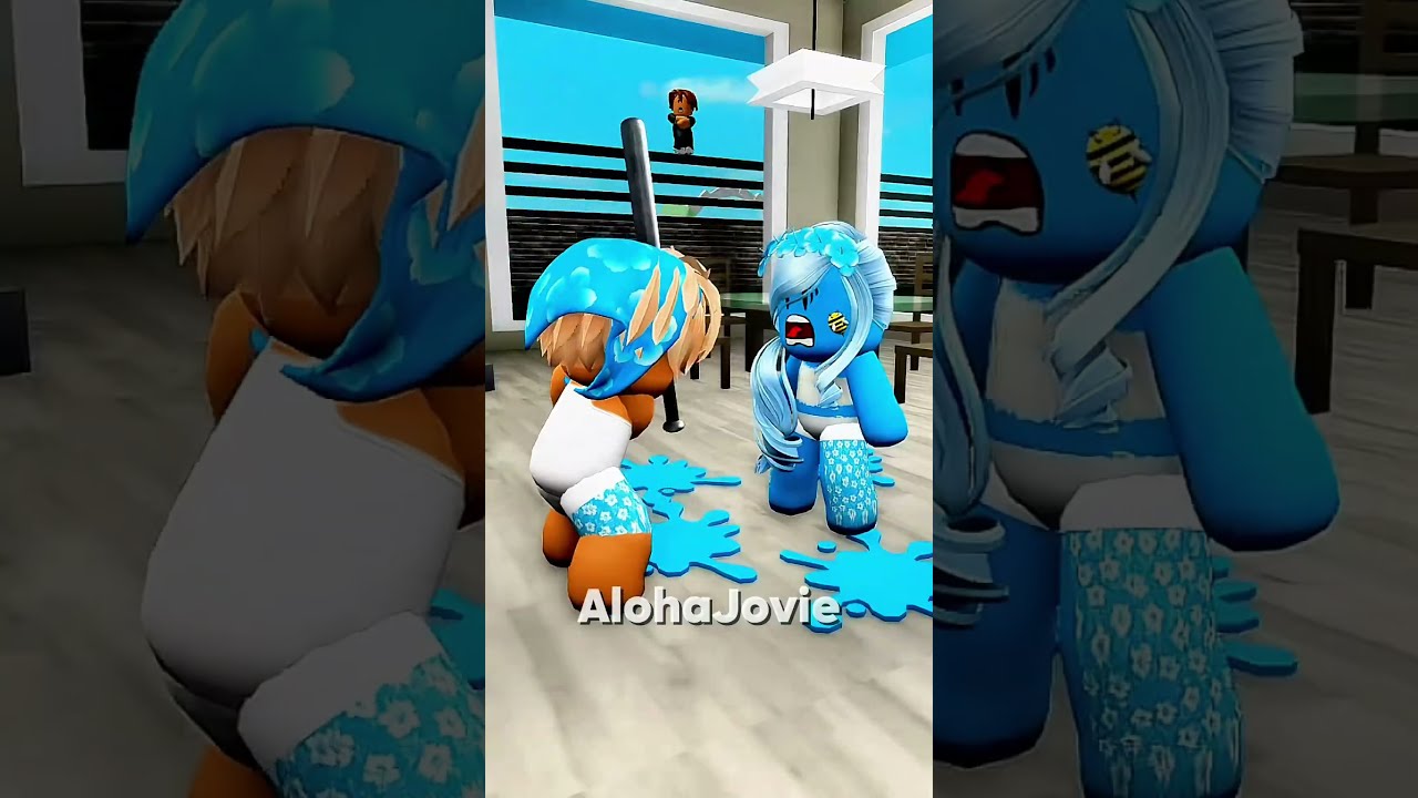 She Had A Bee On Her Face Then This Happened Roblox Edit Shorts