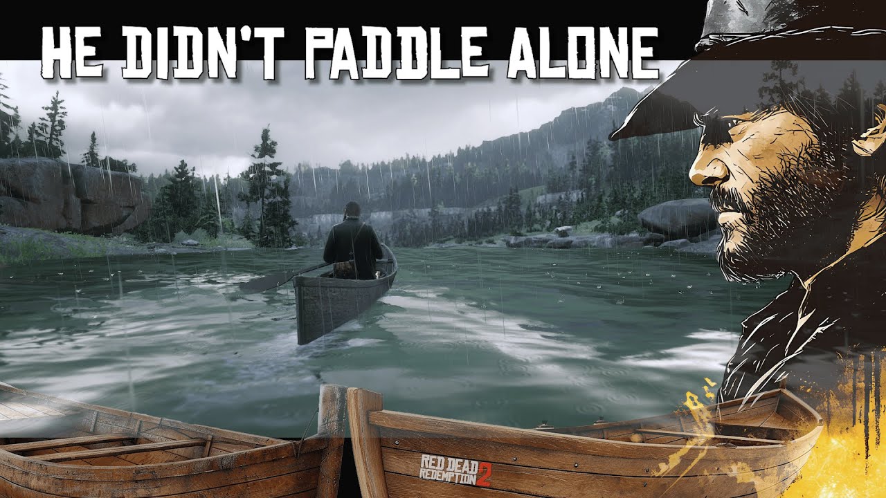 Soothing Canoe Journey Across Dakota River | RDR2 Ambient 4K  