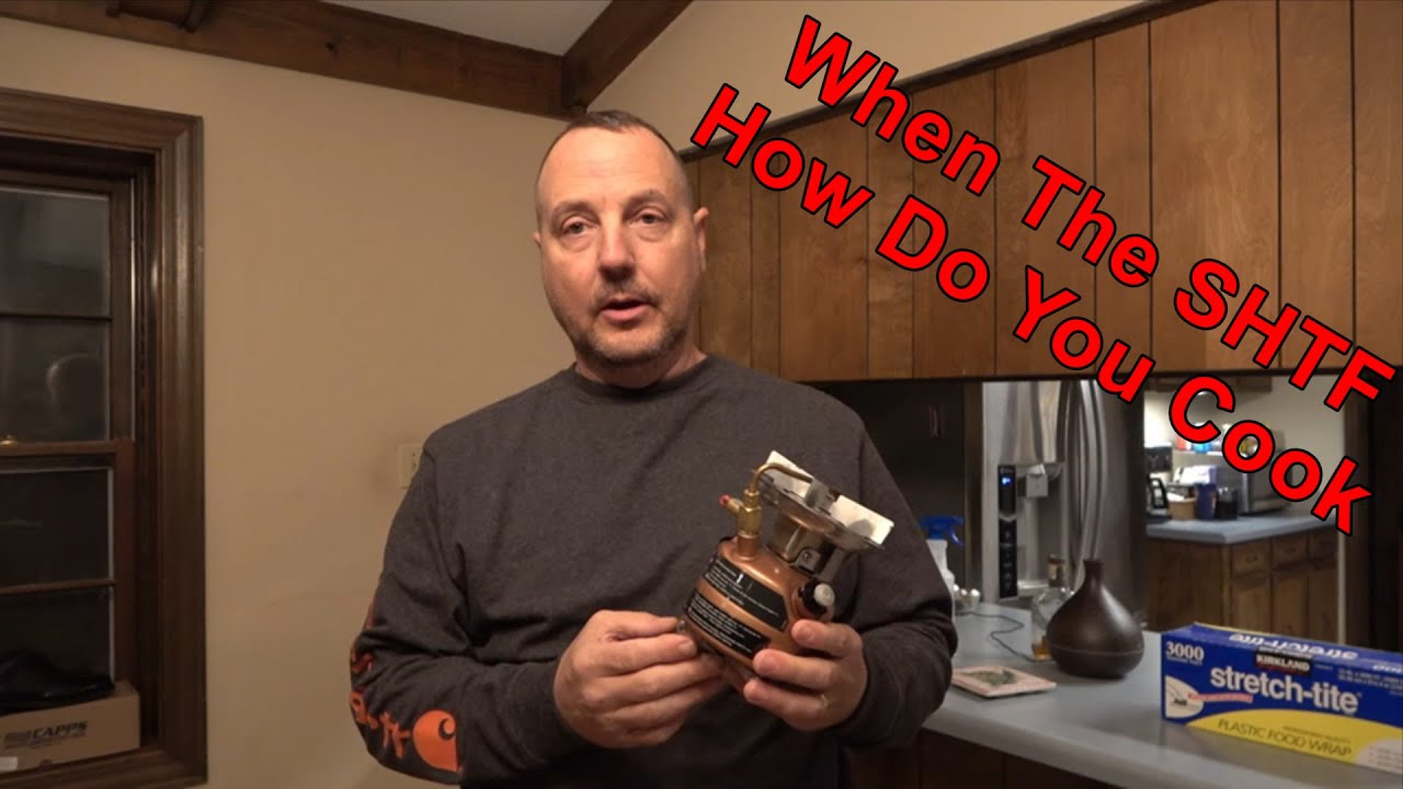 When The SHTF, how do you cook? Coleman Backpacking Stove Review. YouTube