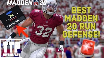 Best Madden 20 Run Defense! Stop The Run Easily