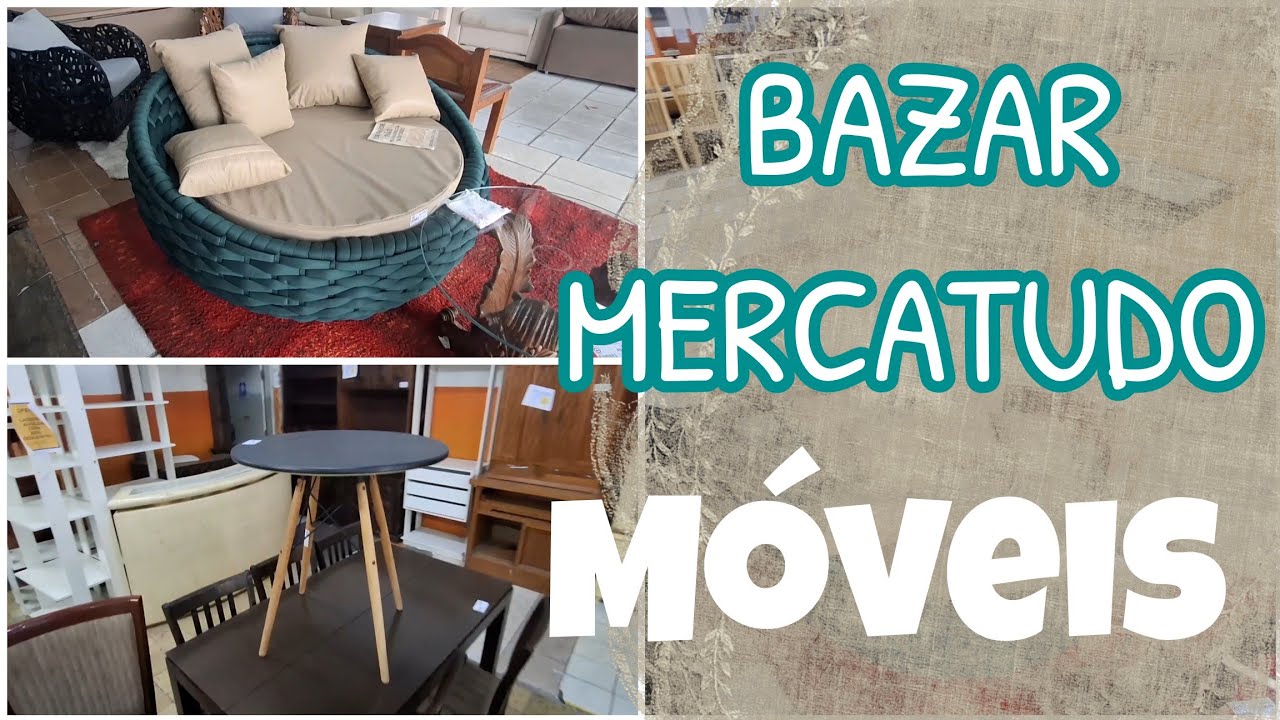 GARIMPE Móveis Incríveis no Bazar MERCATUDO | Achadinhos em Guarulhos com Causa Solidária