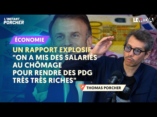 UN RAPPORT EXPLOSIF : ON A MIS DES SALARIÉS AU CHÔMAGE POUR RENDRE DES PDG TRÈS TRÈS RICHES class=