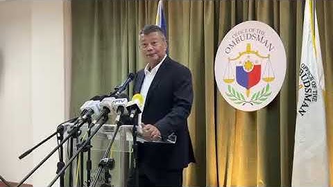 Ombudsman Remulla confirms ICC issued arrest warrant vs. Sen. Bato; copy not yet official