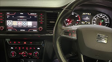 Seat Ateca Clock Setting How to change the time and date both manually and GPS