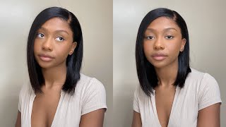 QUICK INSTALL | WATCH ME INSTALL THIS BOB WIG | FT. UNICE HAIR screenshot 4