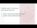 Decomposition in DBMS Explained | Lossless & Lossy Decomposition with Example