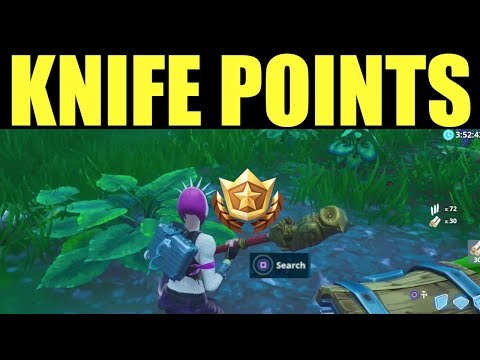 Video: Lokasi Fortnite Knife Point - Cari Di Mana Pisau Menunjuk Pada Treasure Map Yang Dijelaskan