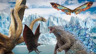 Godzilla: King of The Monsters (All Monster Scenes, Sped Up!)