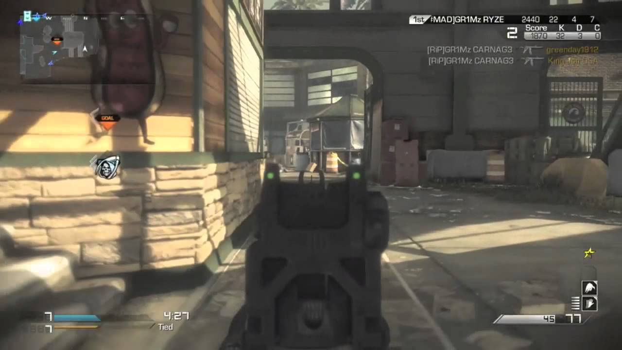 COD: Ghost Double/Double KEM Strike Blitz Strike zone Xbox One Gameplay 81-5 77-7