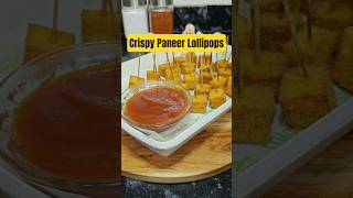Crispy Paneer Lollipops #PaneerLollipops #CrispySnacks #Paneer Recipes