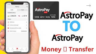 Astropay To Astropay Money Transfer || astropay voucher send to astropay || astropay money transfer