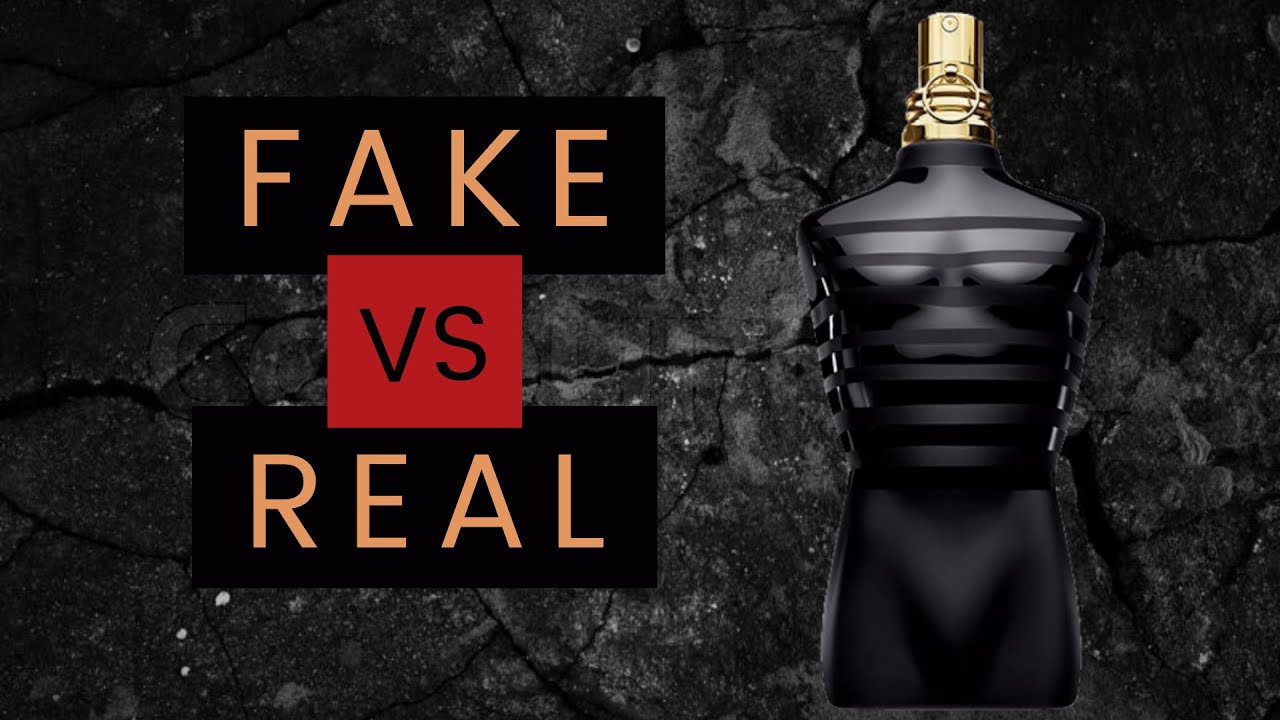 Jean Paul Gaultier Le Male Le Parfum - Fake vs Real 