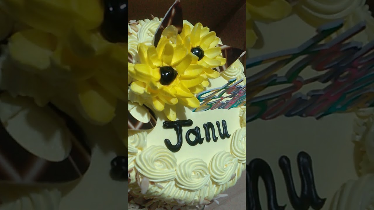 ❤️ Happy Birthday Chocolate Cake For My Janu Priya