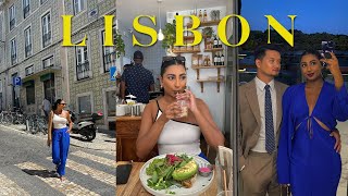 LISBON TRAVEL VLOG | a food tour of Lisbon + wedding celebrations!