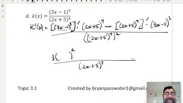 Unit 3  3 1 Chain Rule Part 2 Video 3