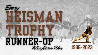 Every Heisman Trophy Runner-Up Who Never Eventually Won