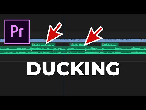 How To Use Ducking In Our Audios With Adobe Premiere Pro | MarioTech