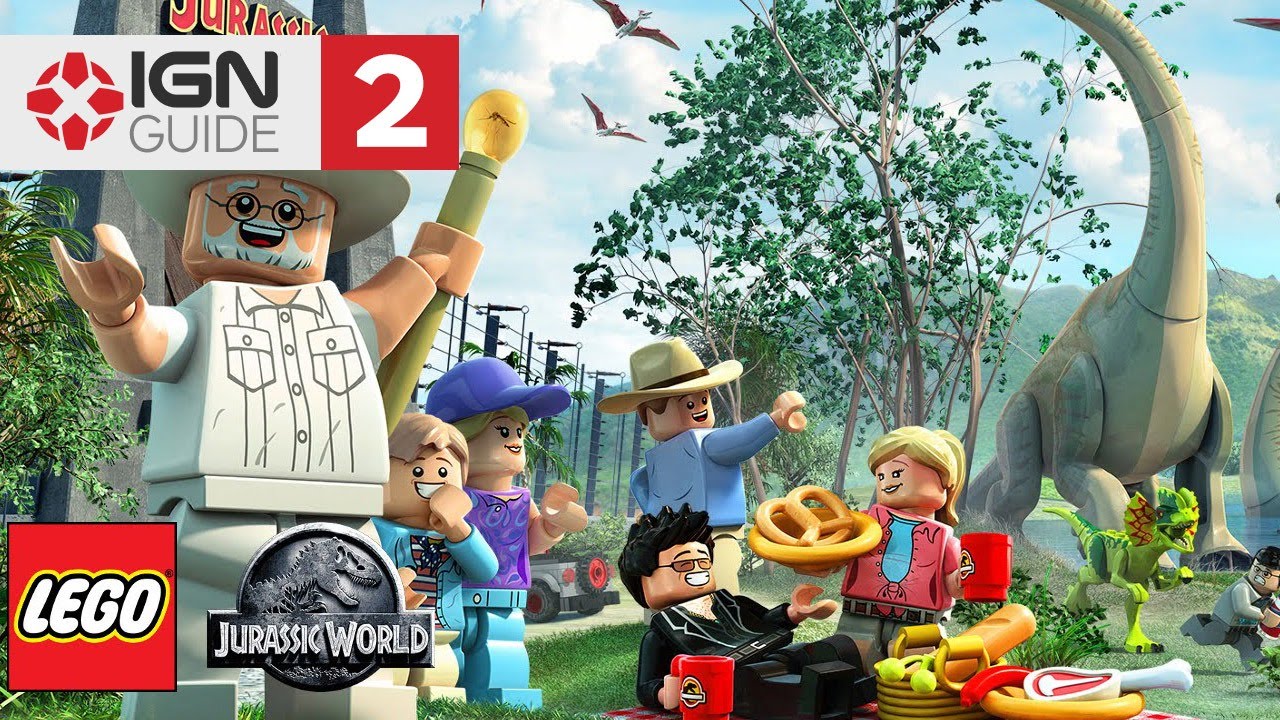 LEGO Jurassic World Jurassic Park Walkthrough to Jurassic