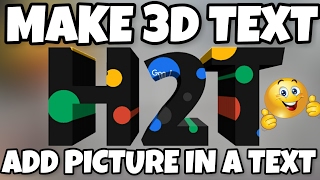 How to add picture in a 3D text with any android phone(app link in the discription) screenshot 5