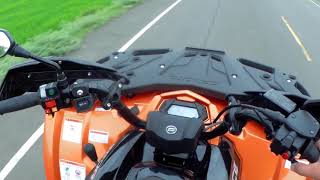 First Ride Out On My Cfmoto 520l Atv In Surin Thailand