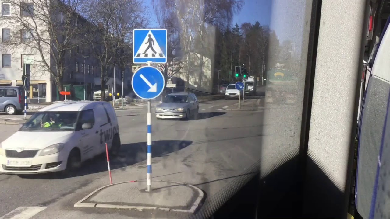 SL buss 783 Porthus till Östertälje station (del 2 av 2)