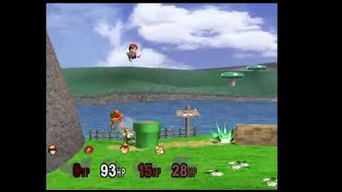 Super Smash Bros Melee Debug Menu - Gameplay - Stamina Mode on 1-1 Adventure Mode - Reverse #7