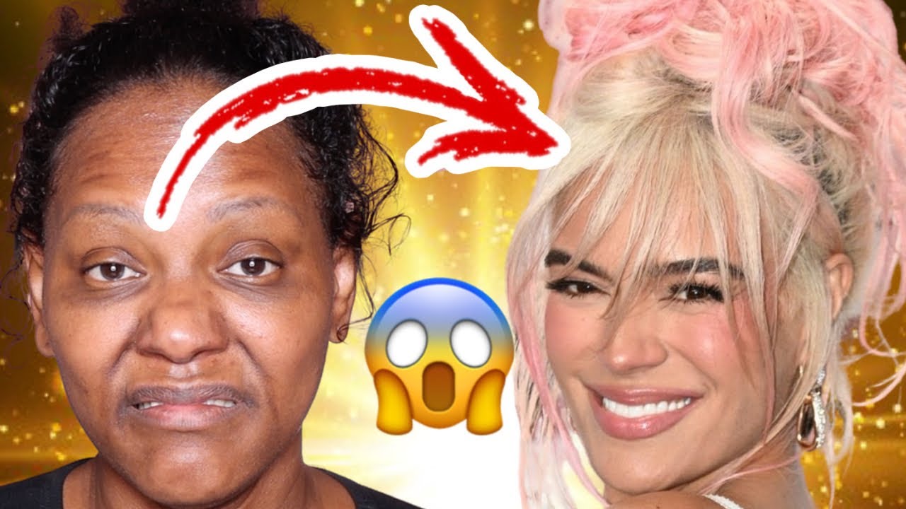 Makeup Transformation KAROL G 😳 #makeuptutorials