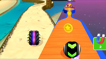 Going Balls VS Sky Rolling Balls 3D SpeedRun Gameplay Android iOS