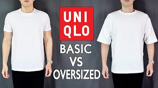 Uniqlo Basic T-Shirt VS AIRism Oversized T-Shirt | WORTH IT