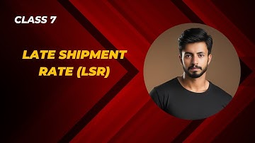 Late Shipment Rate (LSR) | leaders ecommerce | wajahat hussain | Amazon