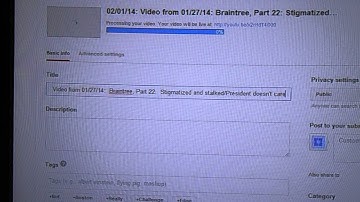 02/01/14:  Video from 01/02/14:  Tags a hacker/stalker added to previous video