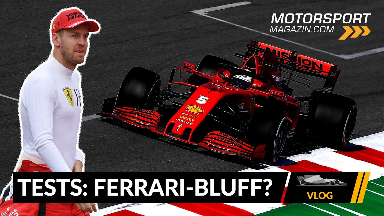 5 Testtag Blufft Ferrari Nur Formel 1 2020 Vlog Youtube
