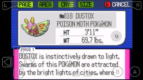 018: How to Evolve Cascoon into Dustox in Pokemon Ruby!