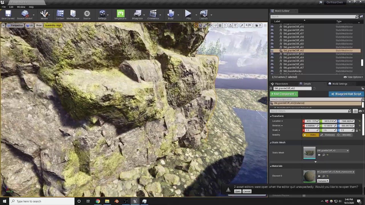 On Your Own video game - Unreal Engine - Random bits and pieces - YouTube