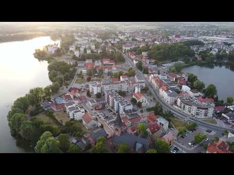 My hometown. Sztum, Poland Drone footage. Sztum z lotu ptaka