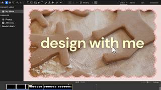 Easy Holiday YouTube Intro - Design with Me