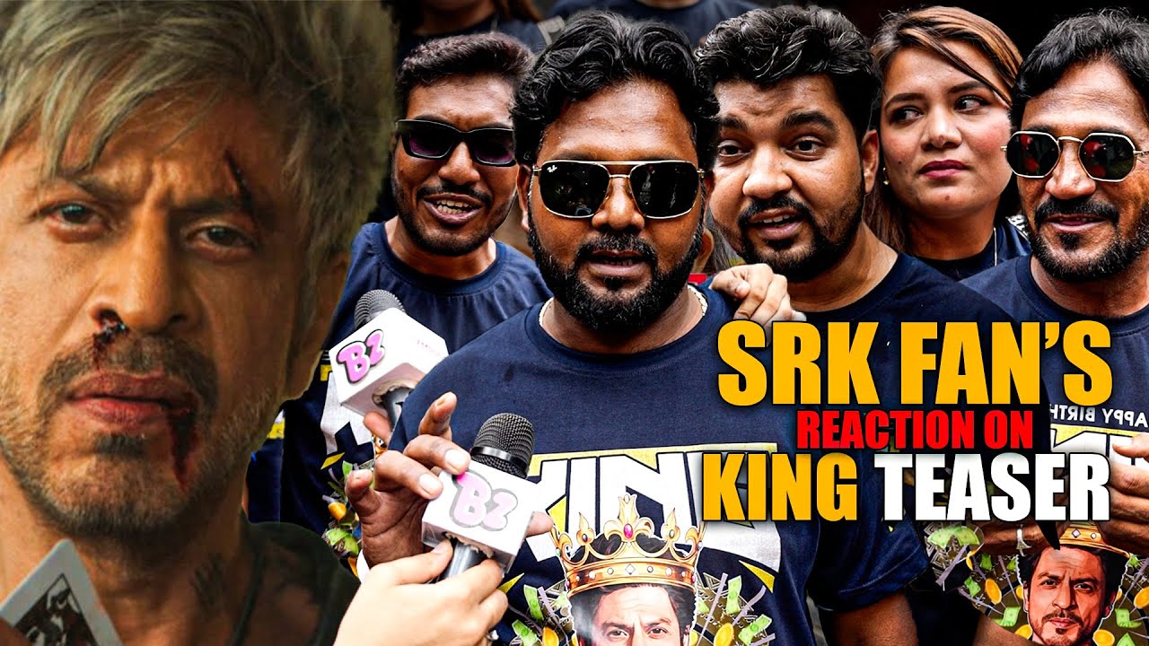 SRK Crazy Fan Reaction On KING Teaser | 60th Birthday Madness! Fans Show Why He’s The REAL KING! 👑💥