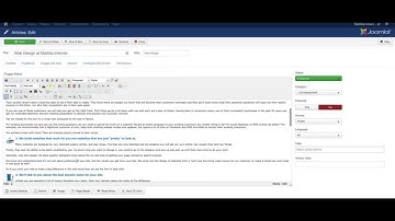 How to insert an Anchor Link into a Joomla Website Article