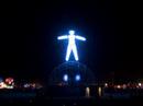 Burning Man : 2004 : the man burns : AquaBurn.com