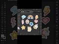 Adobe Illustrator 2026 - Tip to outline the stickers like PRO #rfgraphicsworld