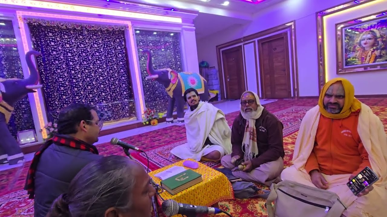 बड़ा रास मंडल पर रसिक नामावली Krishna bhaiya duara 