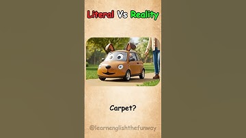Literal Vs Reality English Compound Words | 014