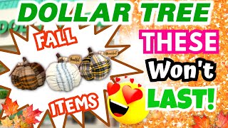 🍁Stunning FALL Decor is Coming! | Dollar Tree FALL 2023 | Dollar Tree Fall Shop With ME!