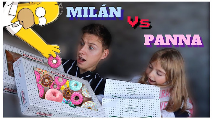 KI ESZIK MEG TÖBB FÁNKOT ? 🍩 PANNA VS MILÁN 🍭 || Szender Milán
