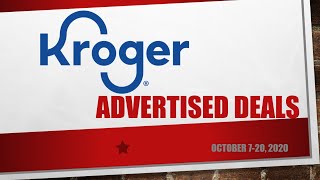Kroger *Advertised* Deals for 10/7-10/20 | Buy 5 or More Save $1 Each Mega Sale & MORE