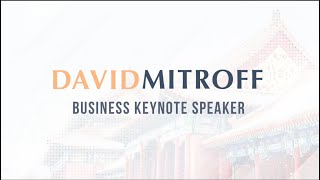 Beijing Keynote Speaker David Mitroff Ph.D. #Keynote #Speaker #David #Mitroff